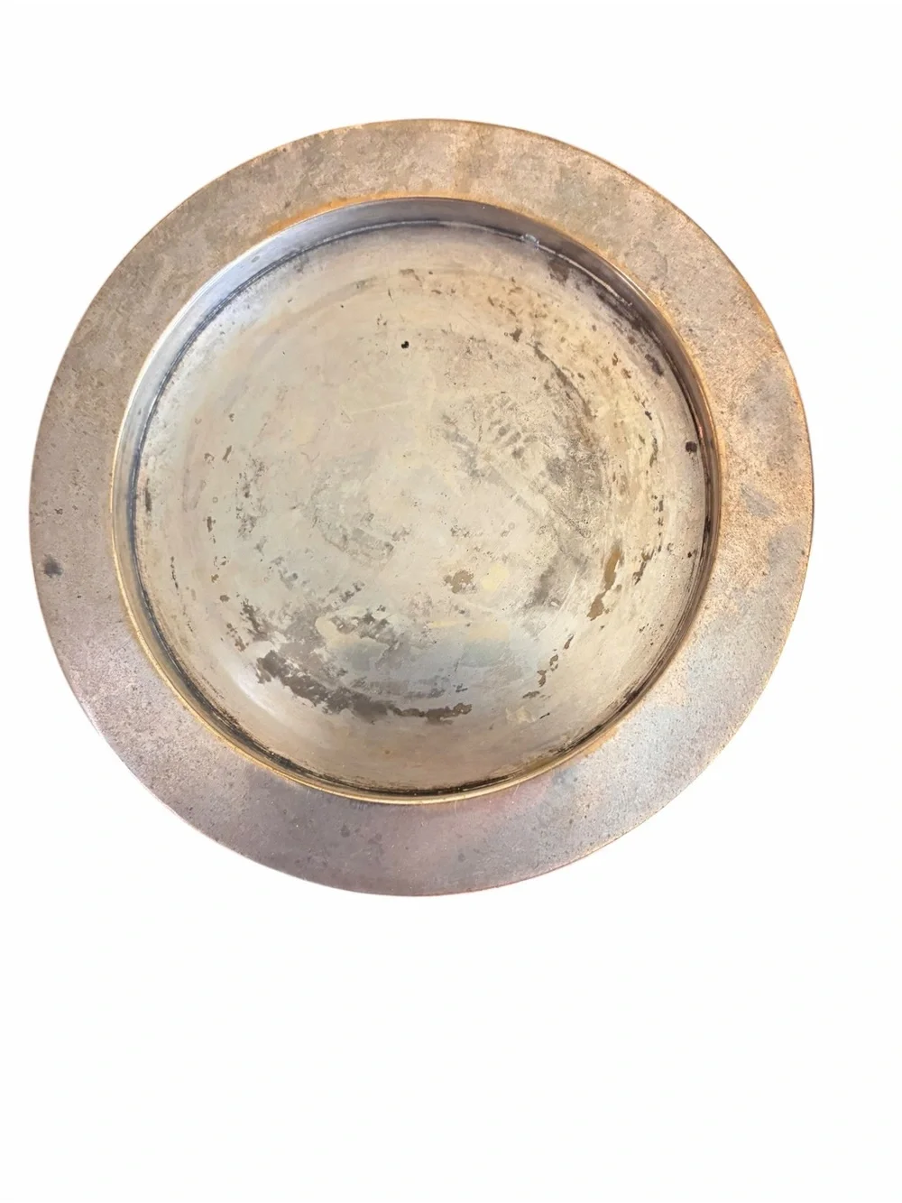 Pottery Barn Silver Tone Metal Candle Holders